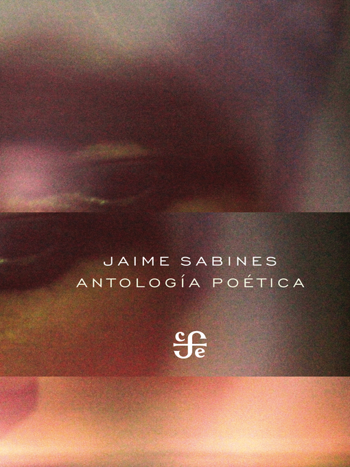 Cover image for Antología poética